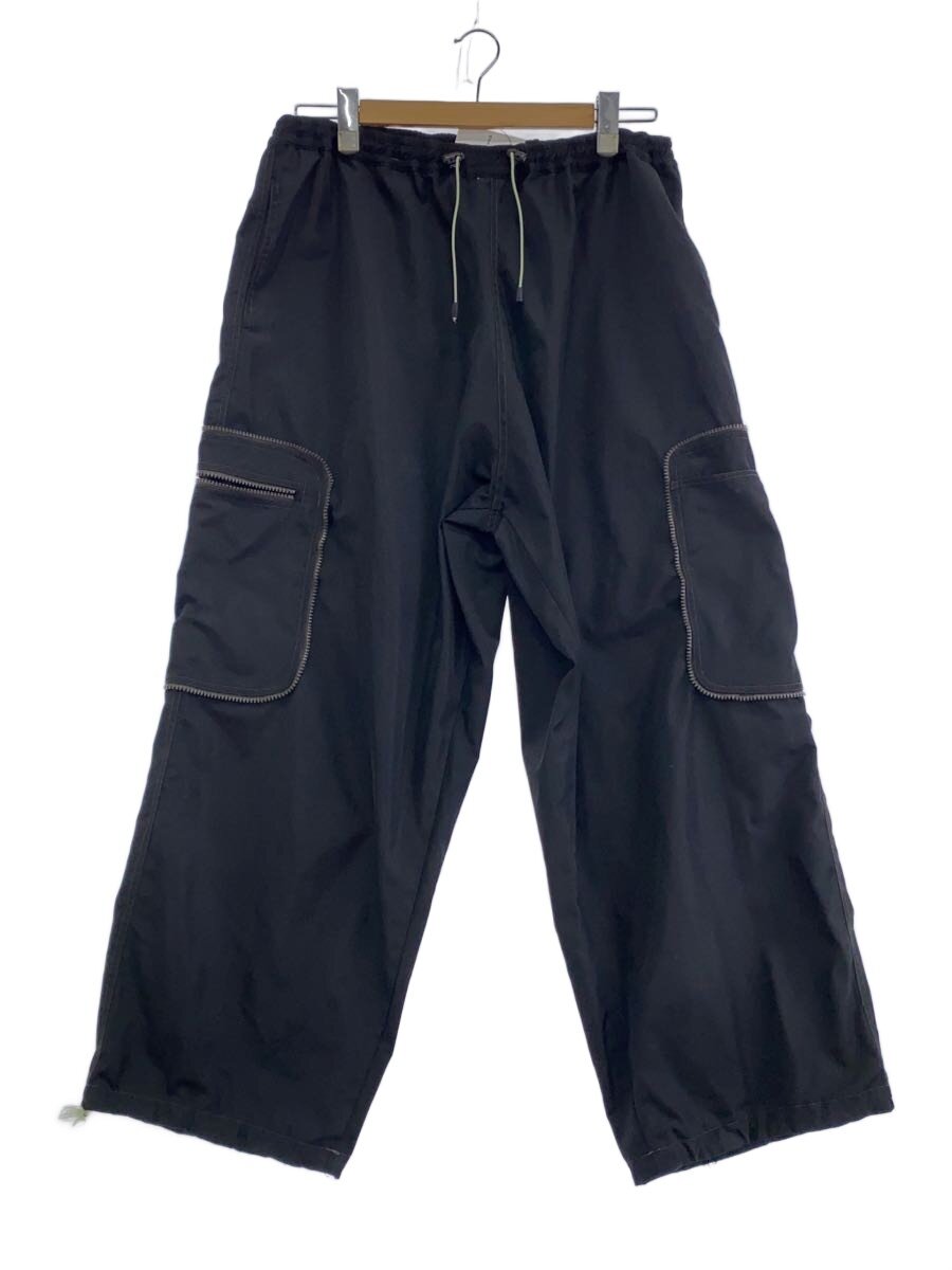 【中古】rajabrooke◆カーゴパンツ/XL/ポリエステル/黒いこと/無地/PACKABLE OVER PANTS【メンズウェア】