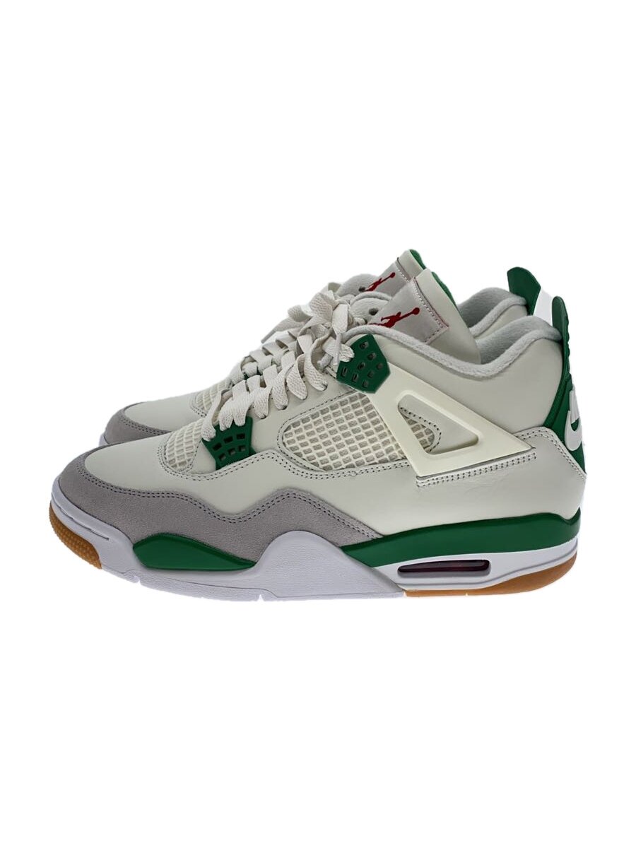 【中古】NIKE◆AIR JORDAN 4 RETRO SP/27珊/WHT/なめし革/DR5415-103【シューズ】