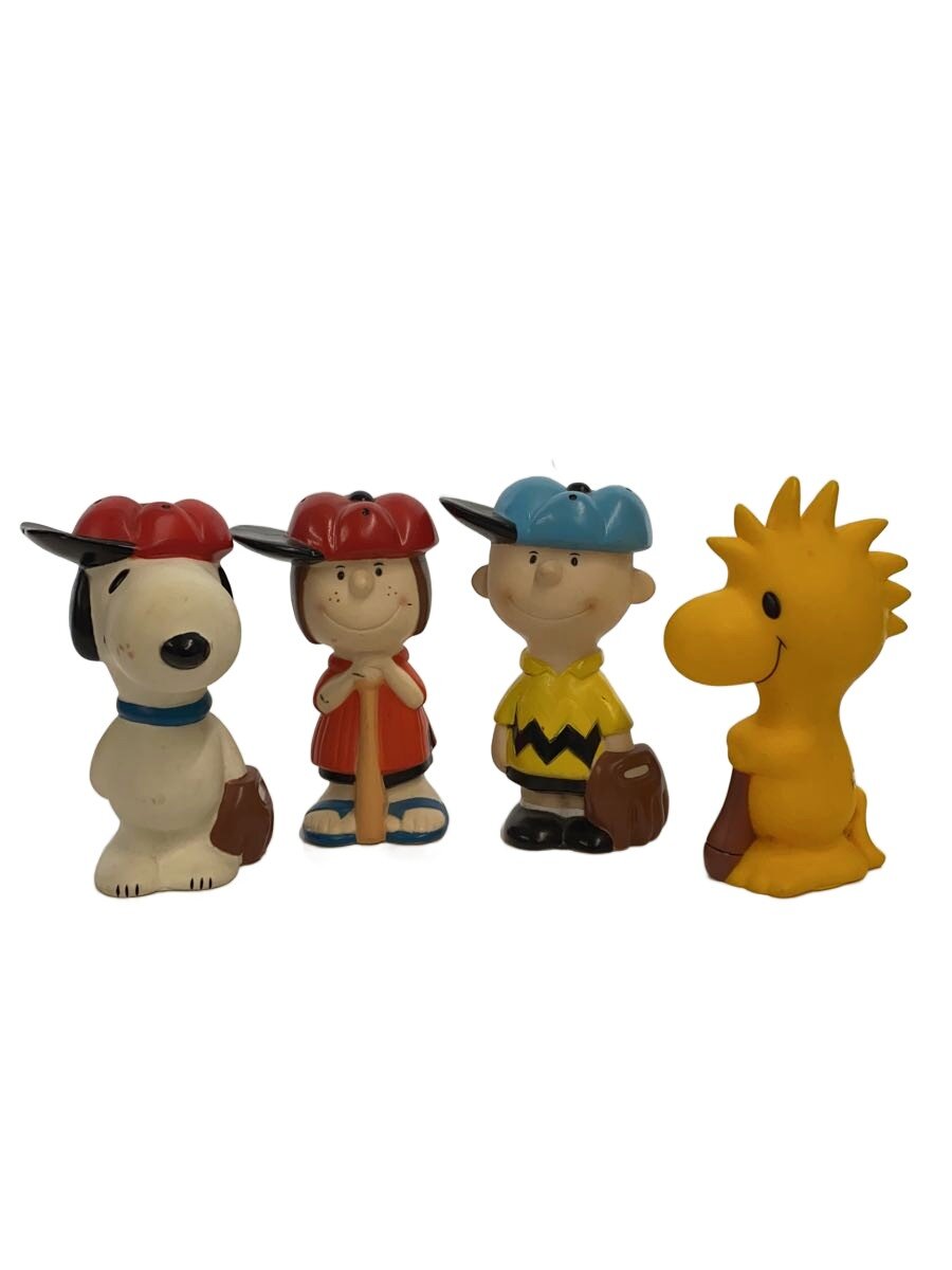 【中古】PEANUTS◆積み立てる箱/室内装飾雑貨/4点書き割り/マルチ色合い【室内装飾小物・日用雑貨】