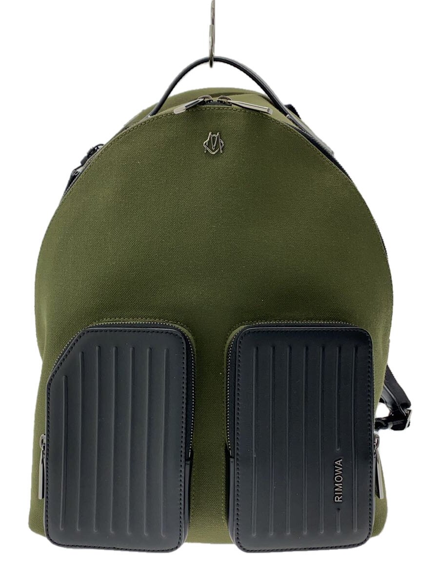 【中古】RIMOWA◆Never Still Medium/背嚢/帆布/KHK//【御徒面子】
