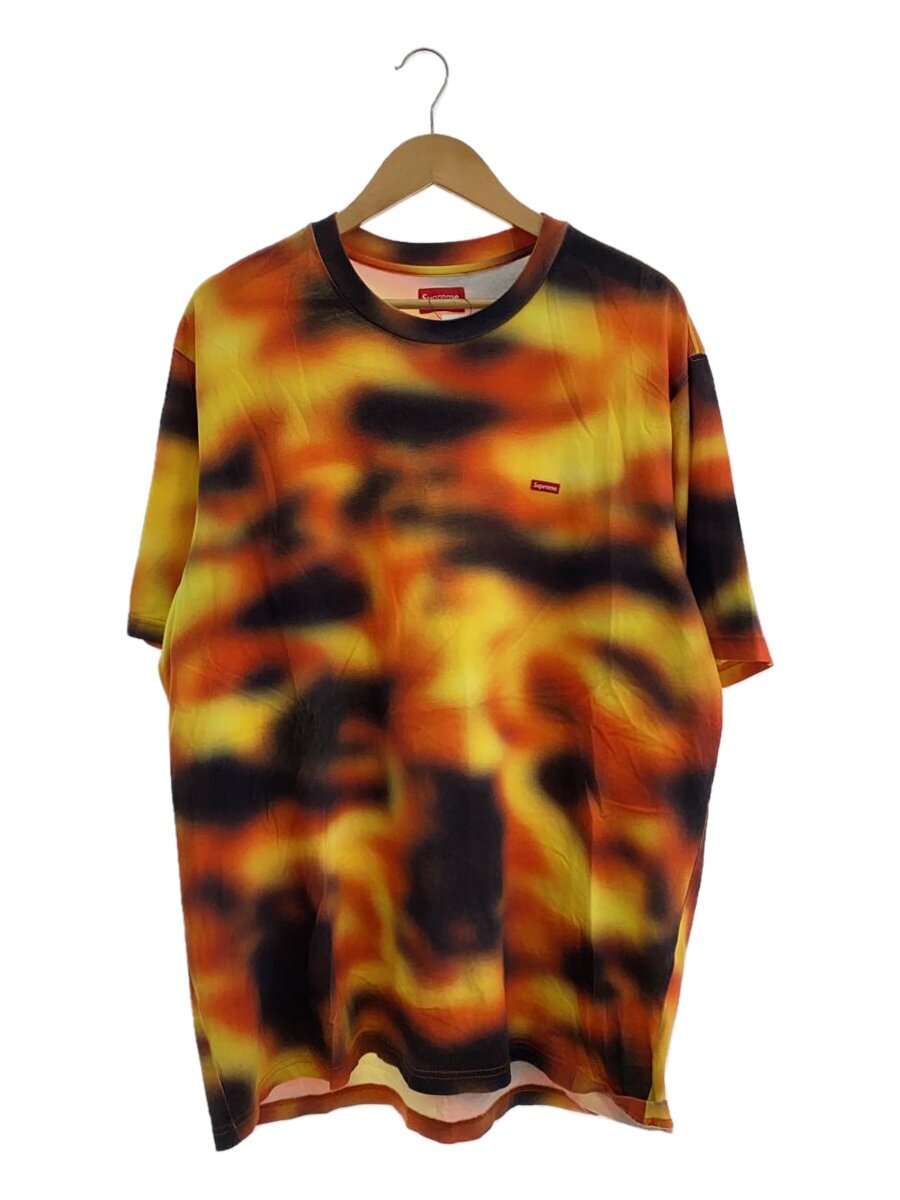 【中古】Supreme◆プルオーバー/XL/綿織物/ORN/総柄/23SS/small box tee flames【メンズウェア】