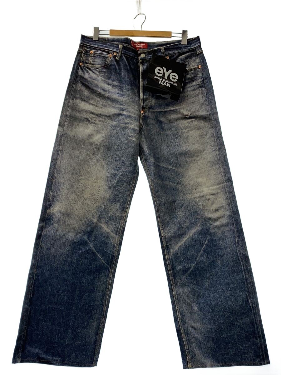 【中古】eYe JUNYA WATANABE MAN◆下つ方/L/ジーンズ/IDG/WO-P905【メンズウェア】