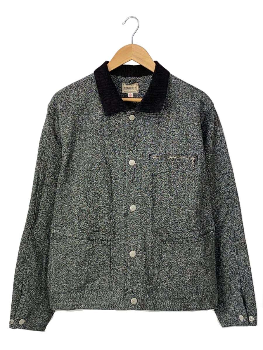 【中古】PHERROW’S◆上衣/40/--/GRY/無地【メンズウェア】