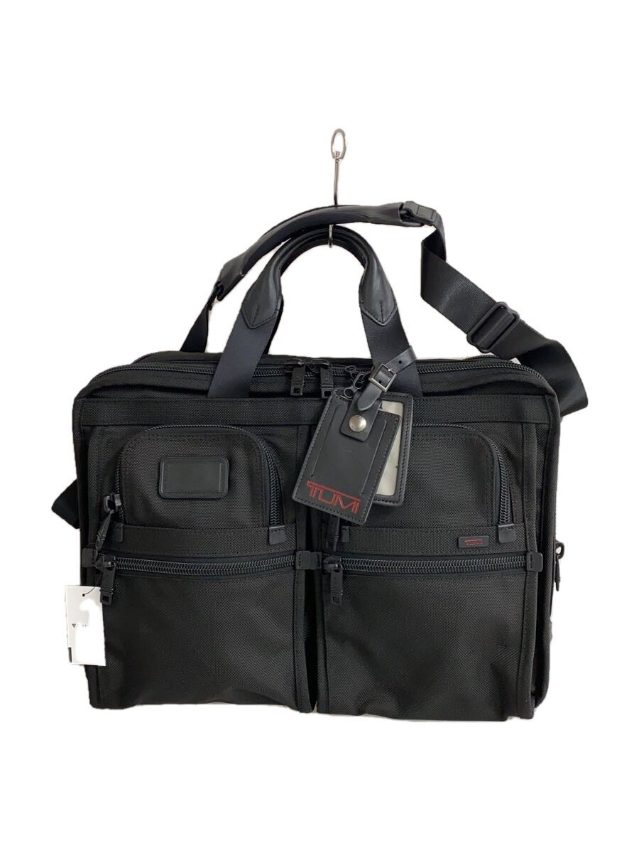 【中古】TUMI◆ALPHA/ブリーフケース/ショルダーバッグ/ナイロン/BLK/無地【バッグ】|2nd STREET 店