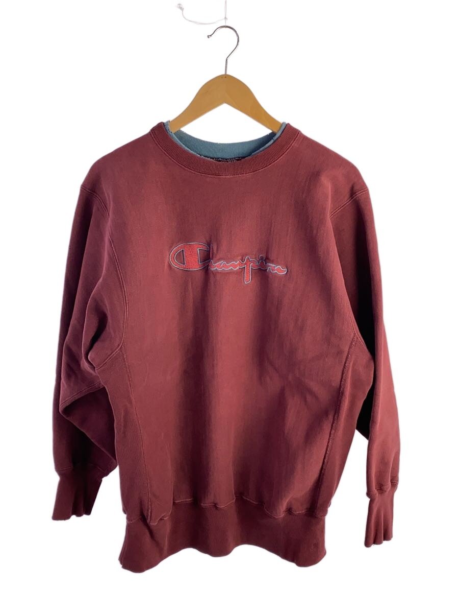 【中古】Champion◆90s/リバースウィーブ/スウェット/XL/コットン/BRD/無地【メンズウェア】|2nd STREET 店