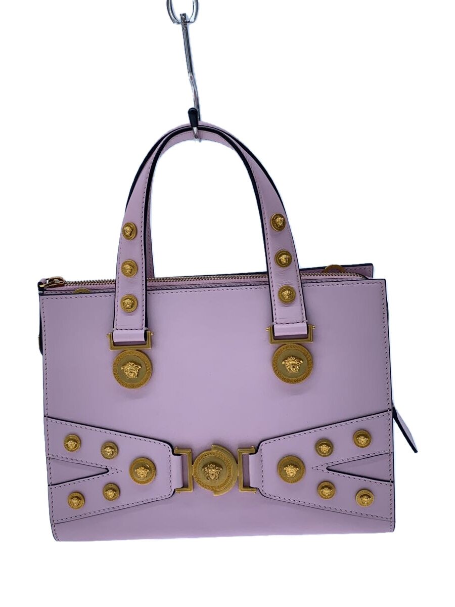 【中古】VERSACE◆2Wayショルダーバッグ/レザー/PNK/無地【バッグ】｜2ｎｄ STREET 店