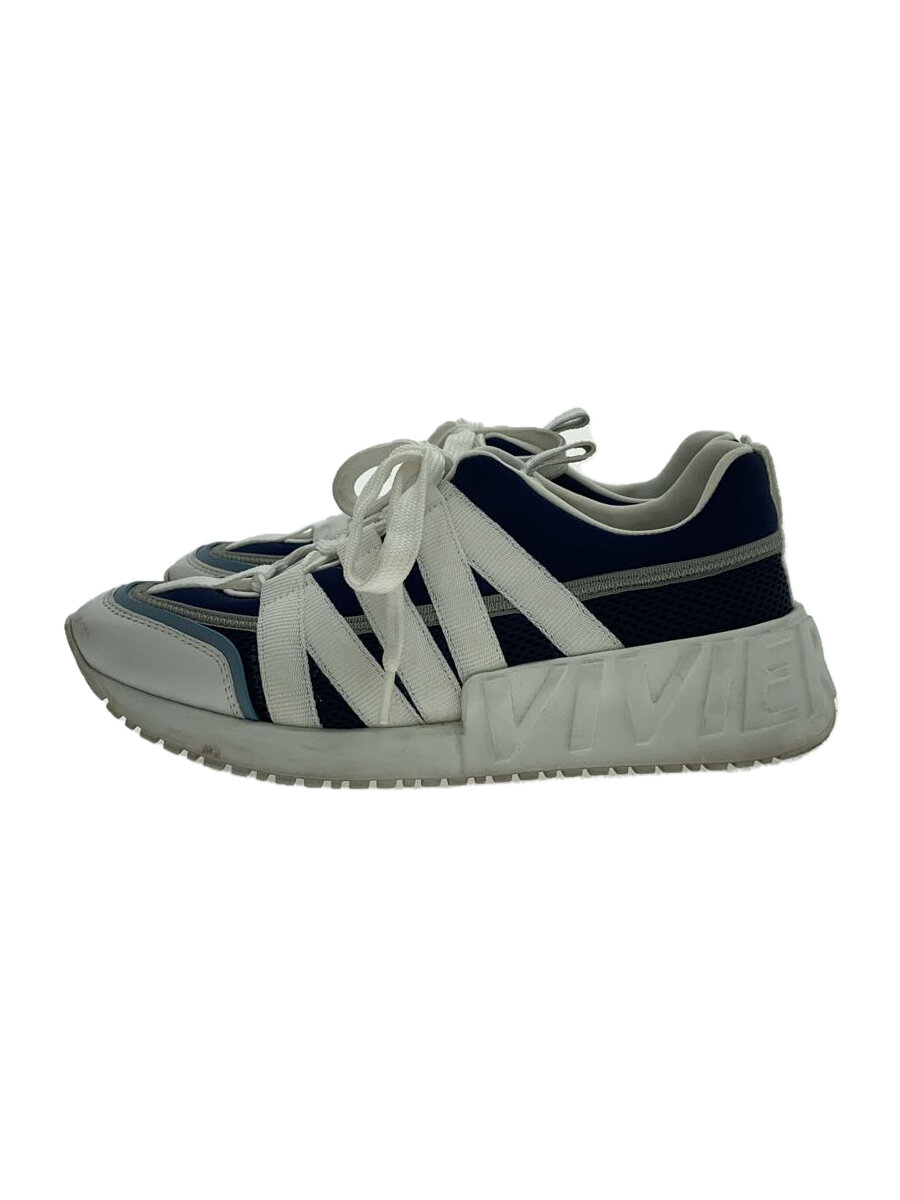 【中古】Roger Vivier◆ヴィヴゴー/ローカットスニーカー/36/BLU//【シューズ】