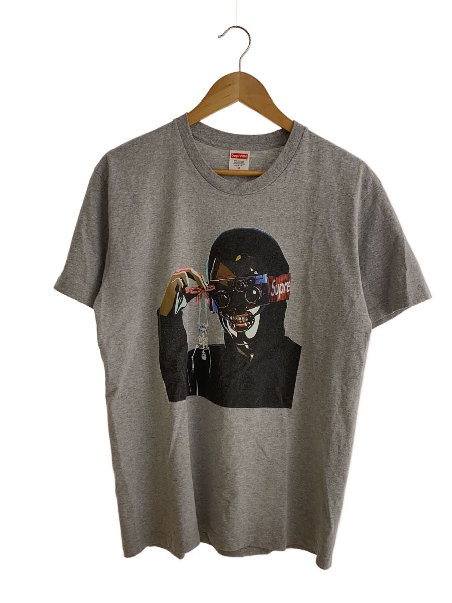 【中古】Supreme◆プルオーバー/M/綿織物/GRY【メンズウェア】