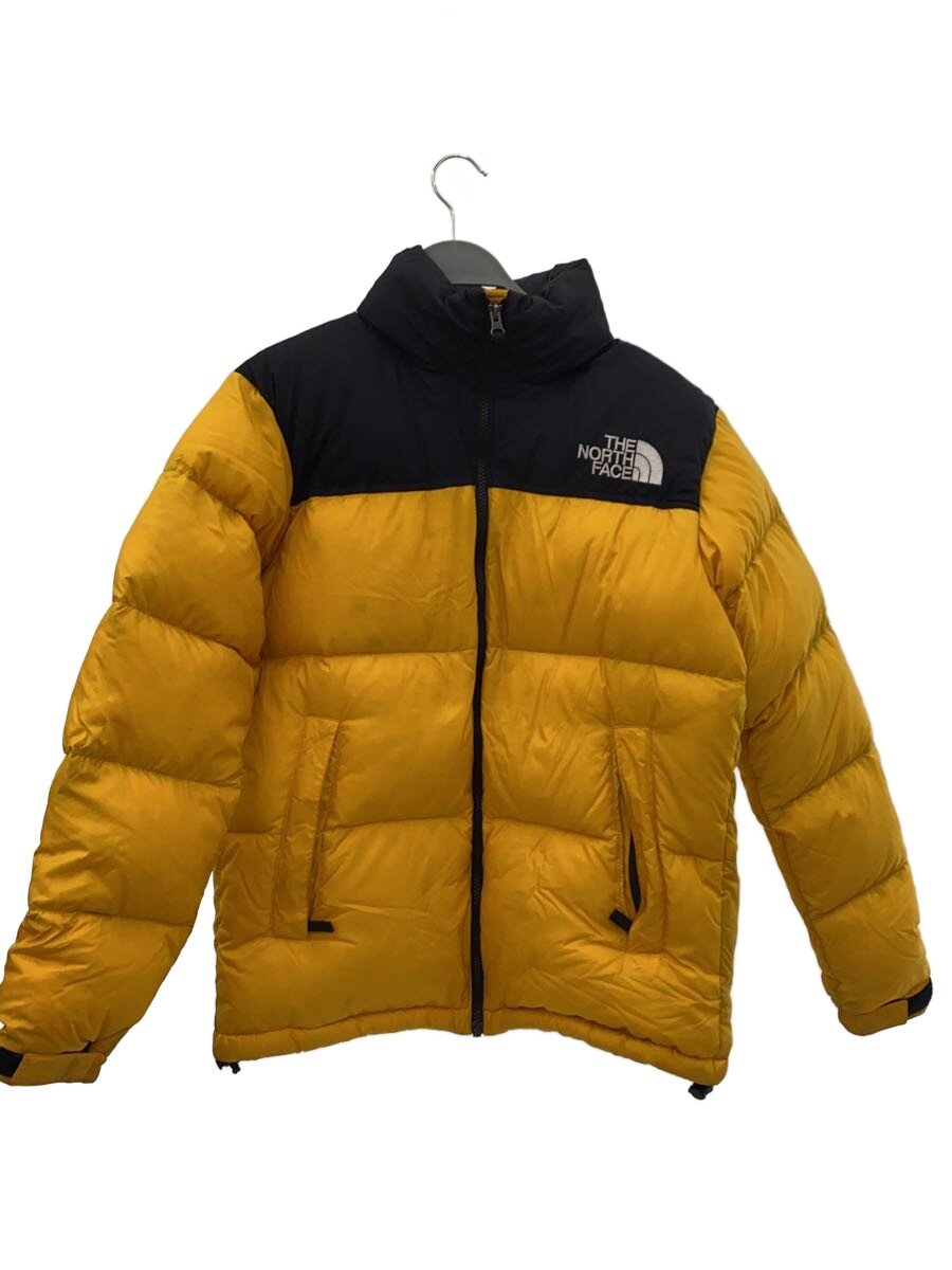 【中古】THE NORTH FACE◆NUPTSE JACKET_ヌプシジャケット/M/ナイロン/YLW【メンズウェア】|2nd STREET 店