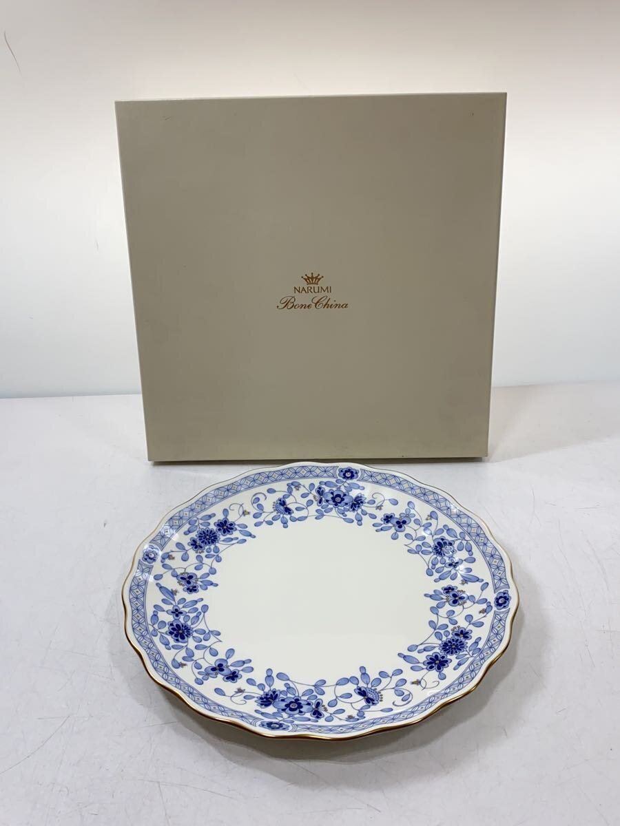 【中古】NARUMI◆プレート/大皿/金彩/箱有【キッチン用品】
