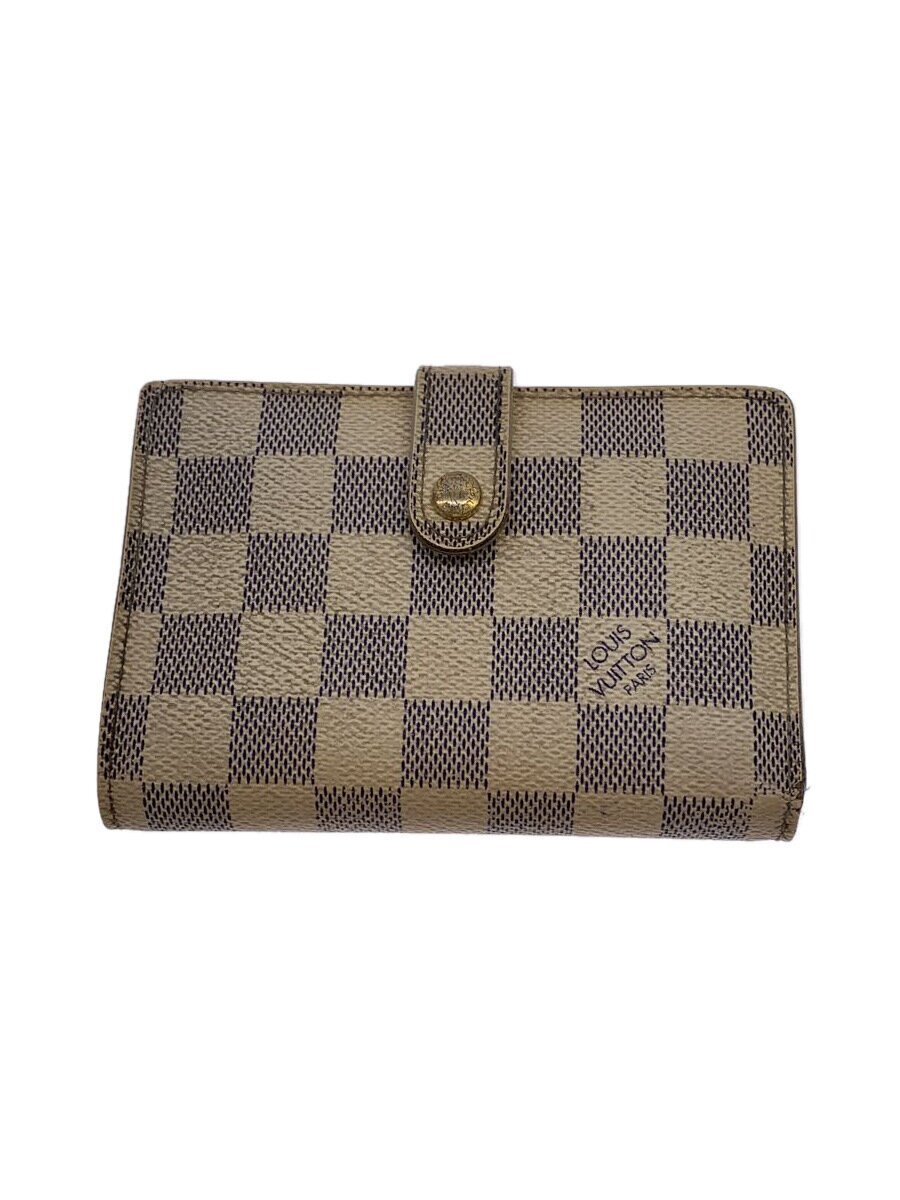 【中古】LOUIS VUITTON◆ポルト・フォイユ・ヴィエノワ_ダミエ・アズール_WHT/PVC/WHT/総柄/レディース【服飾雑貨他】｜2ｎｄ STREET 店