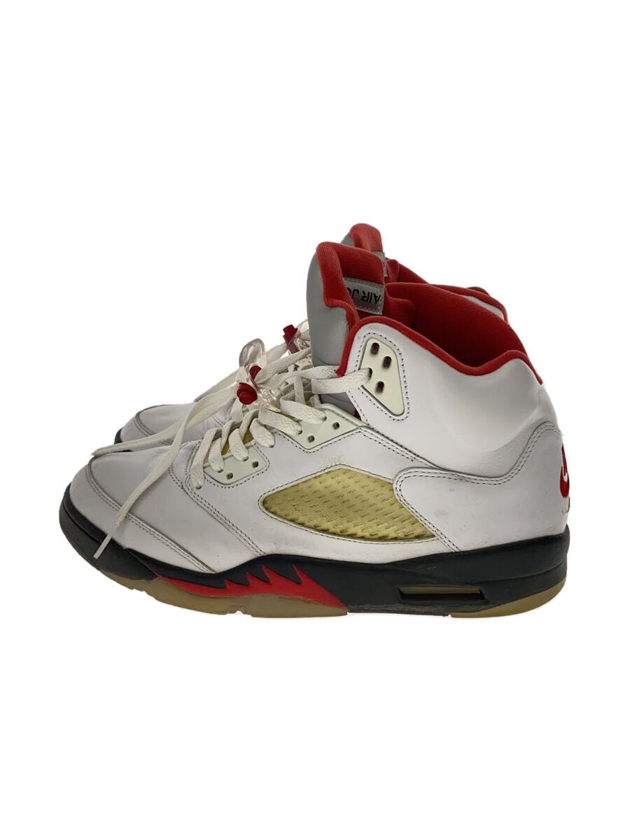 【中古】NIKE◆AIR JORDAN 5 RETRO/エアジョーダン 5 レトロ/ホワイト/DA1911-102/28cm/WHT【シューズ】|2nd STREET 店