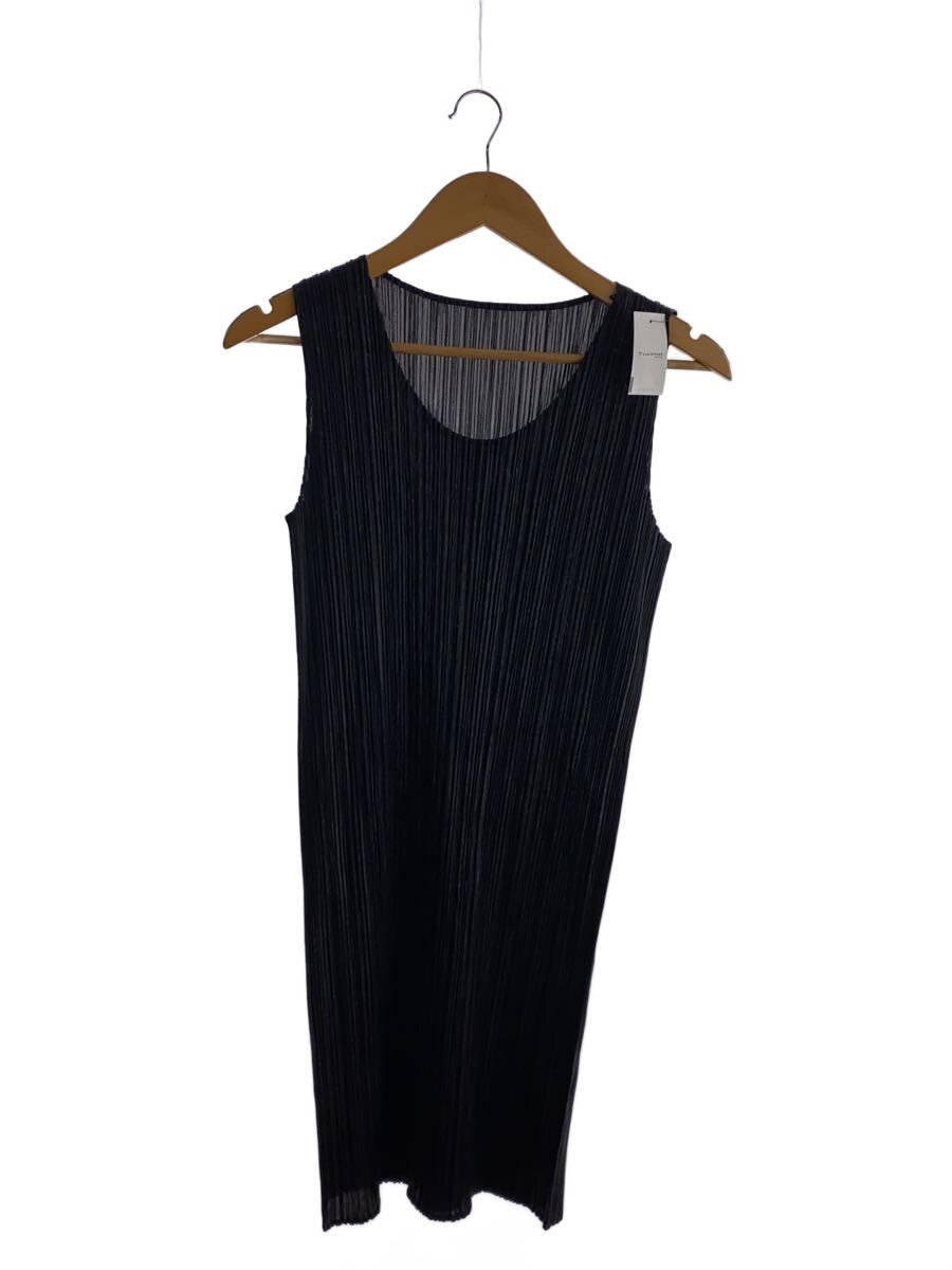 【中古】PLEATS PLEASE ISSEY MIYAKE◆ノースリーブワンピース/4/ポリエステル【レディースウェア】|2nd STREET 店