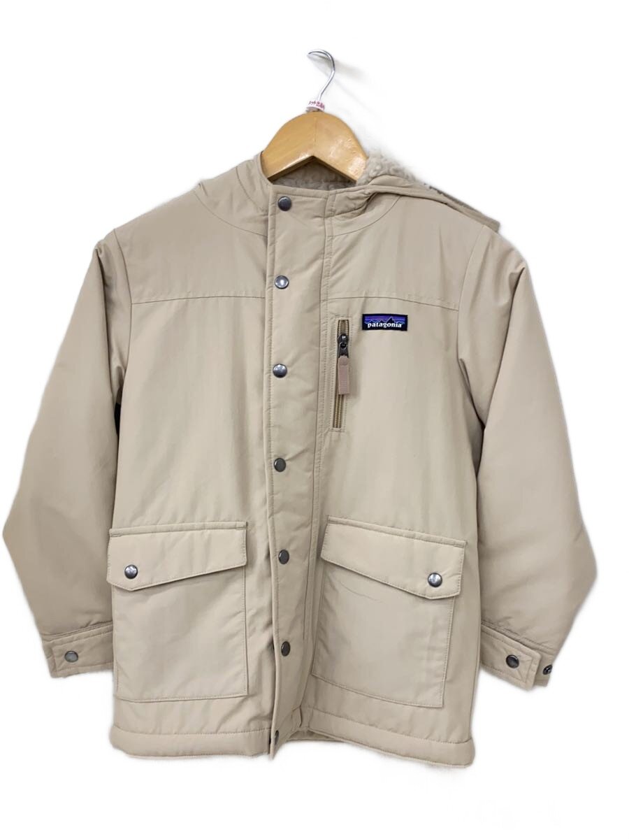 【中古】patagonia◆上衣/S/ナイロン/ベージュ/68460FA22/インファーノジャッケット//【キッズ】