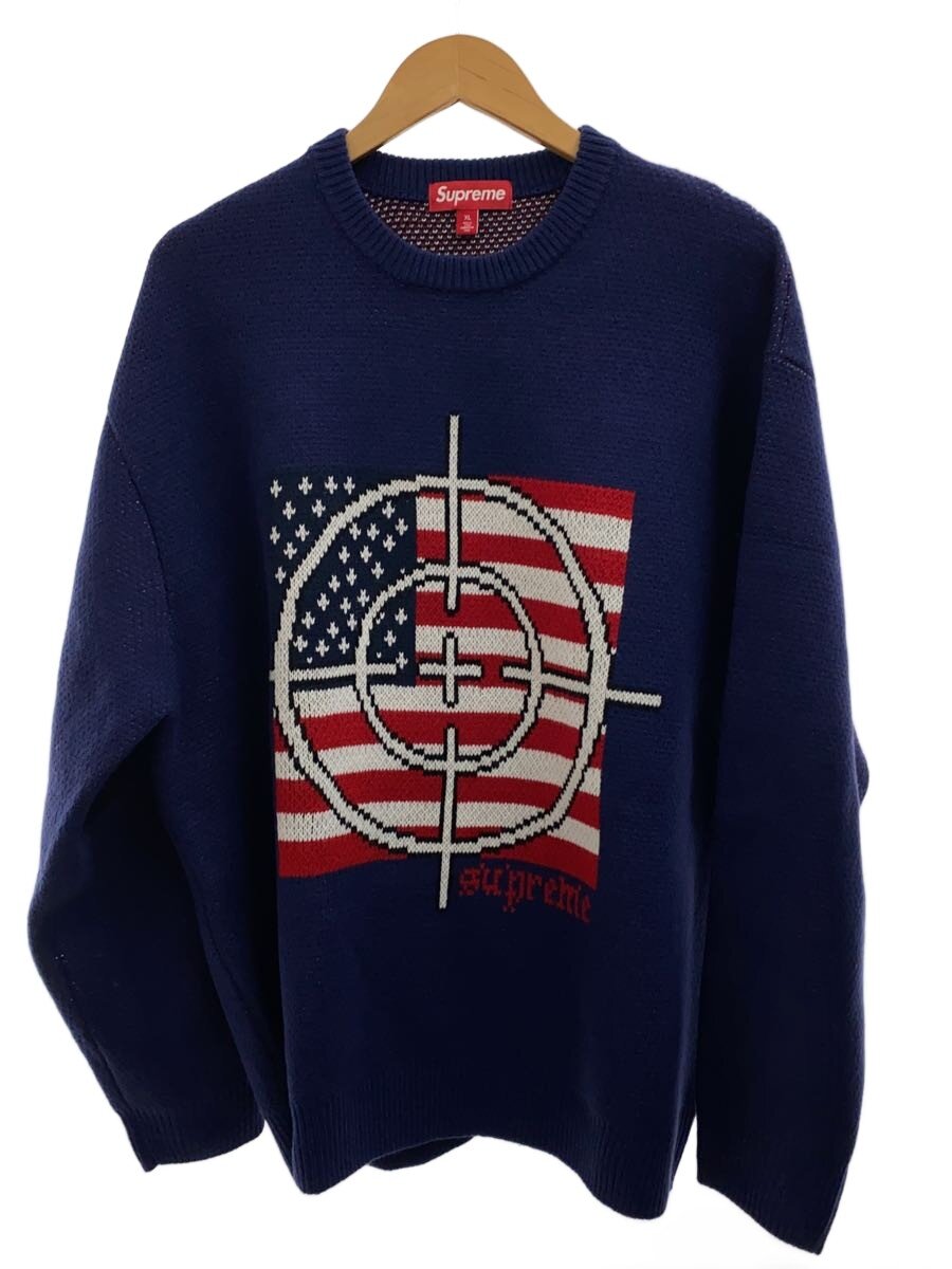 【中古】Supreme◆ニット・セーター(厚手)/XL/--/NVY【メンズウェア】|2nd STREET 店