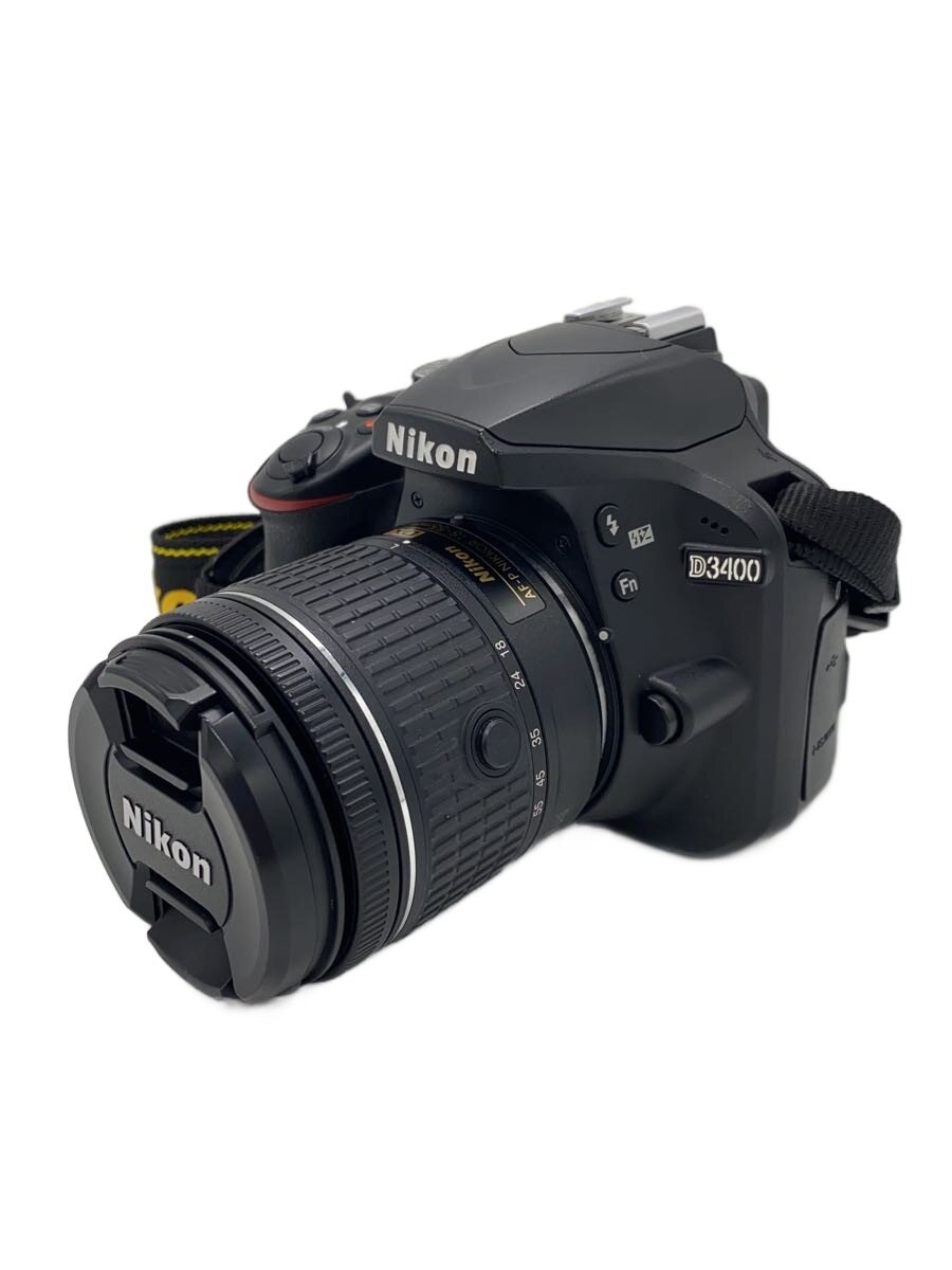 【中古】Nikon◆デジタル一眼カメラ D3400 18-55 VR レンズキット [ブラック]//【カメラ】｜2ｎｄ STREET 店