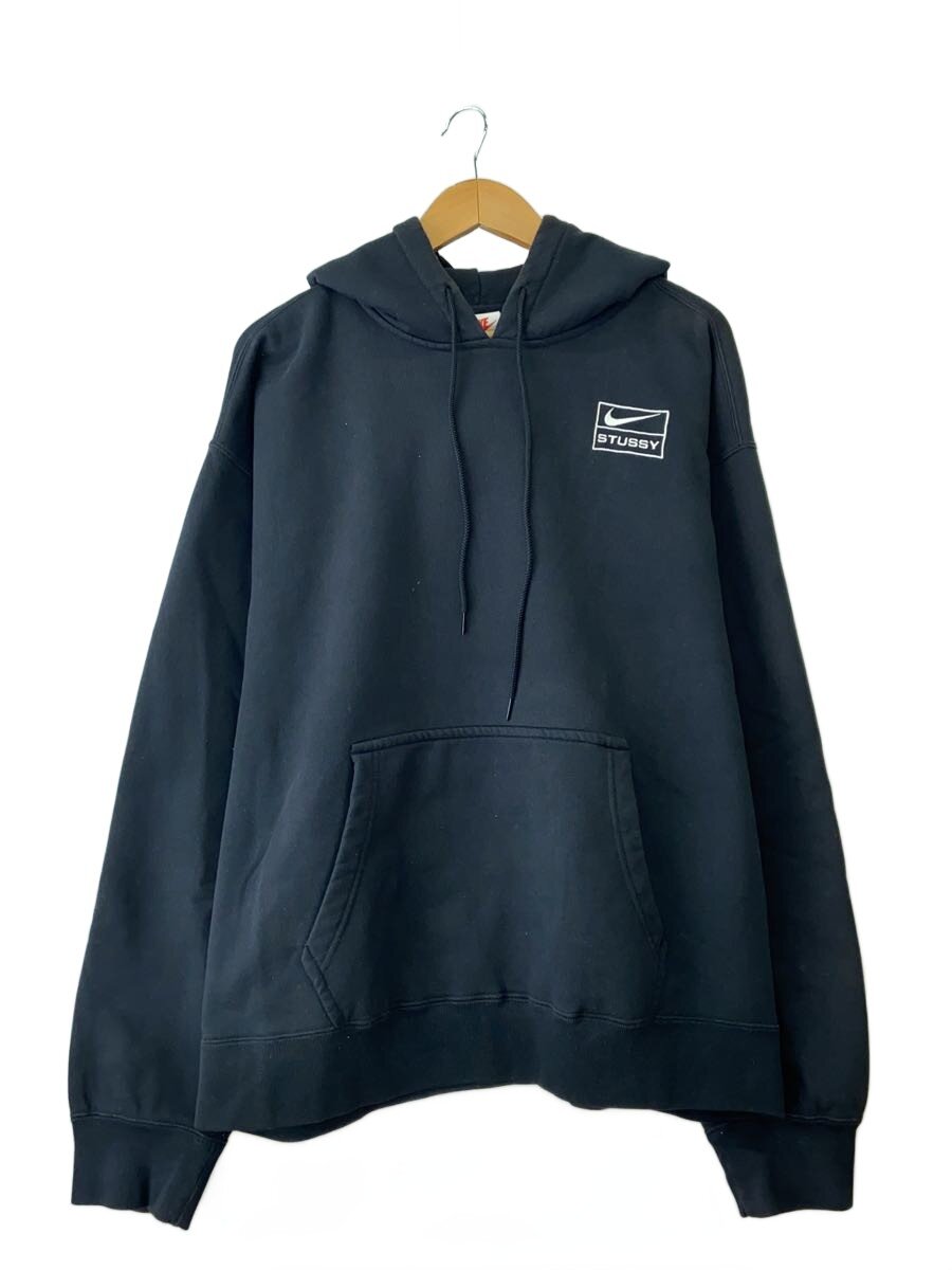 【中古】NIKE◆NRG Washed Hoodie/パーカー/M/綿織物/BLK/DN4028-010//【メンズウェア】