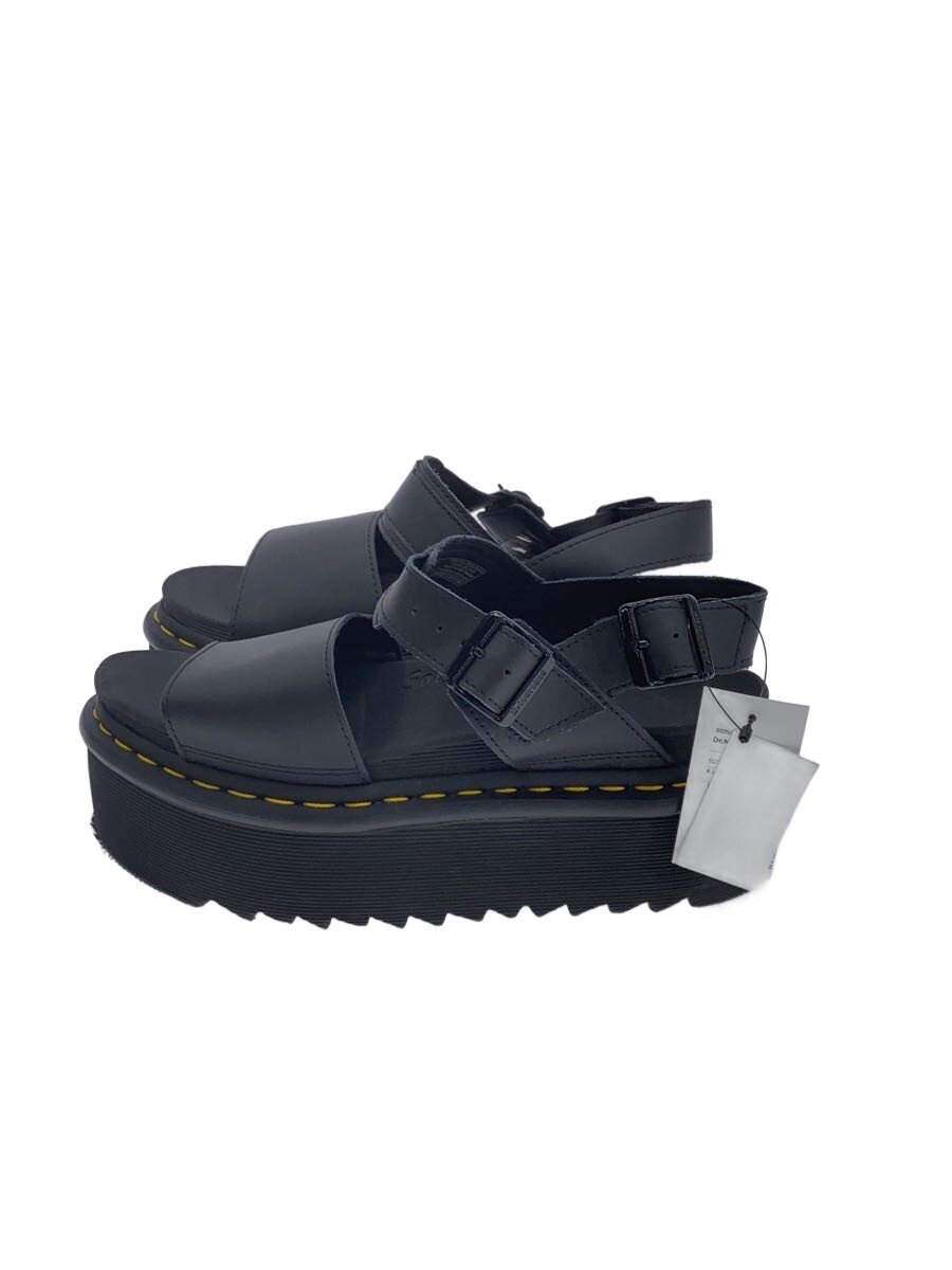 【中古】Dr.Martens◆サンダル/US8/黒いこと/AW006/VOSS QUAD//【シューズ】