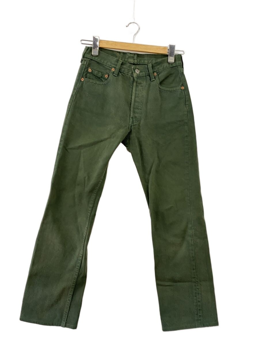 【中古】Levi’s◆下つ方/28/ジーンズ/GRN/501-0196【メンズウェア】