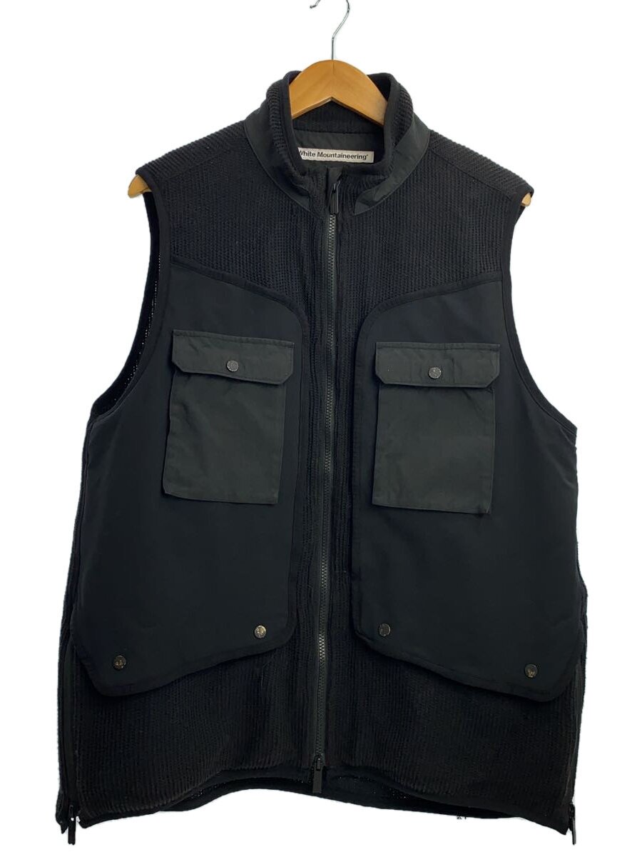 【中古】WHITE MOUNTAINEERING◆より良い/3/--/BLK/無地/WM2371509【メンズウェア】