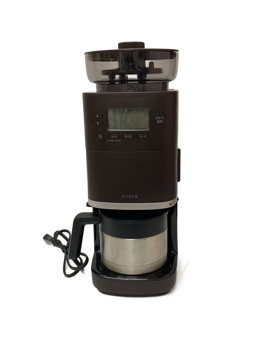 【中古】siroca(Auc Sale)◆珈琲製造会社 SC-C251//【家電・視覚的・オーディオ】