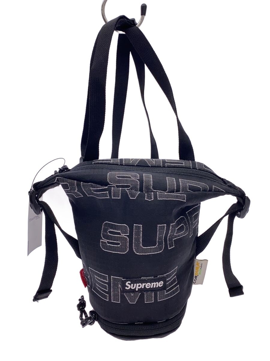 【中古】Supreme◆21AW/Neck Pouch/合切袋/ナイロン/BLK/総柄【御徒面子】