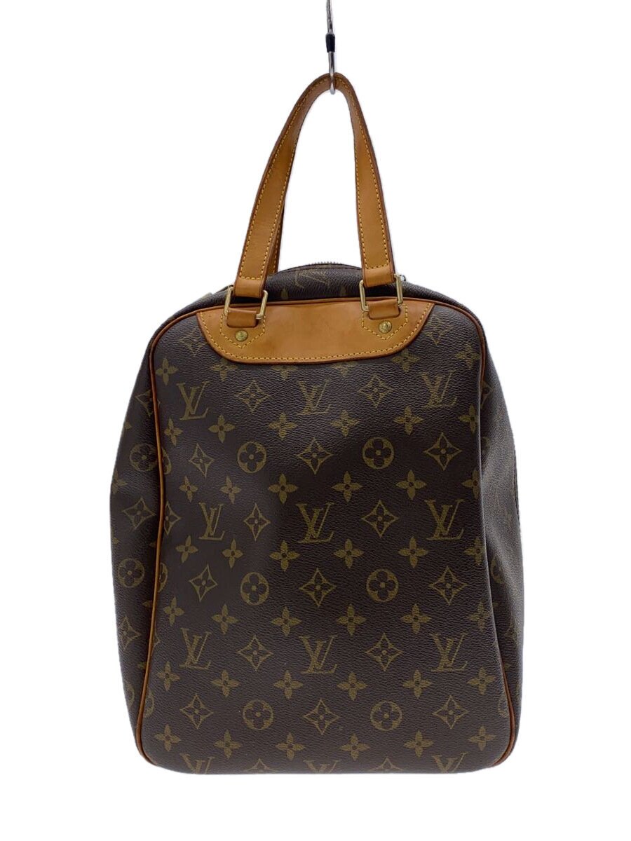 【中古】LOUIS VUITTON◆エクスキュルシオン_モノグラム・帆布_BRW/PVC/BRW【御徒面子】