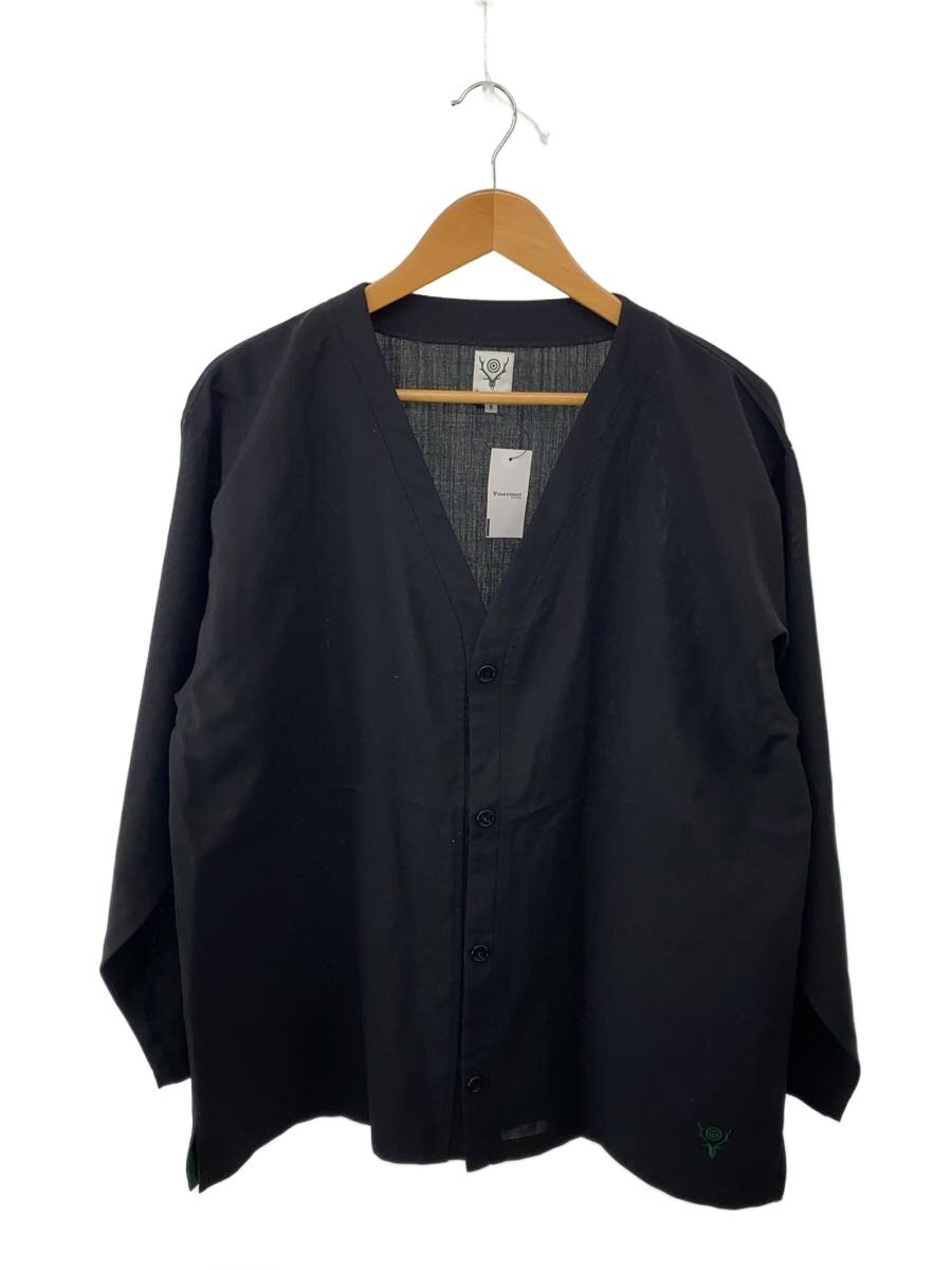 【中古】South2 West8(S2W8)◆トップス/S/ポリエステル/BLK/MR770【メンズウェア】