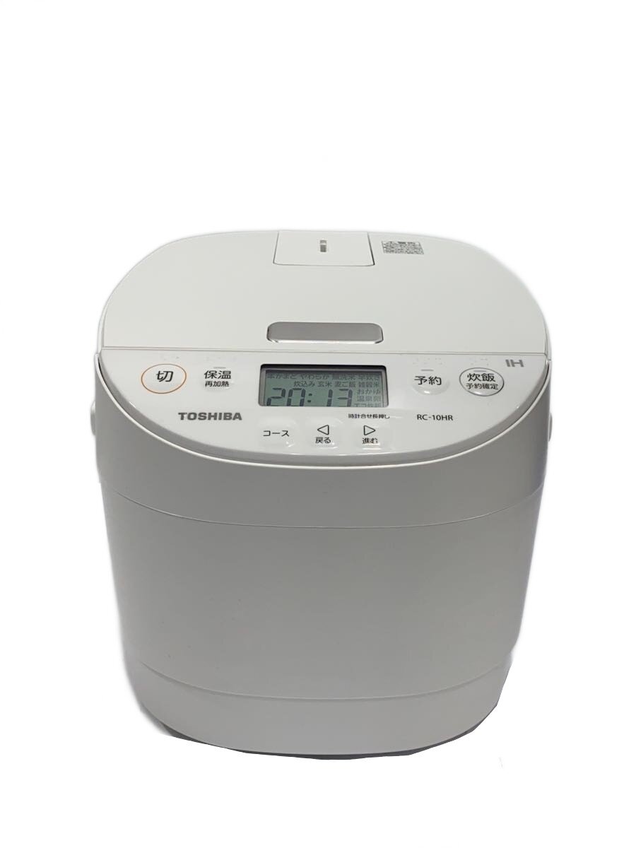 【中古】TOSHIBA◆炊飯器 RC-10HR(W)//【家電・視覚的・オーディオ】