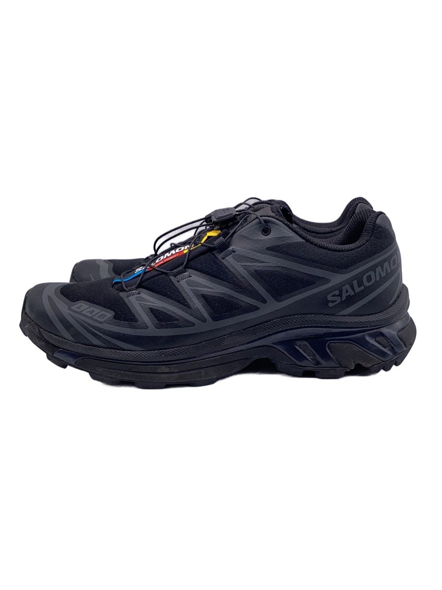 【中古】salomon◆ローカットスニーカー/28.5珊/BLK/410866//【シューズ】