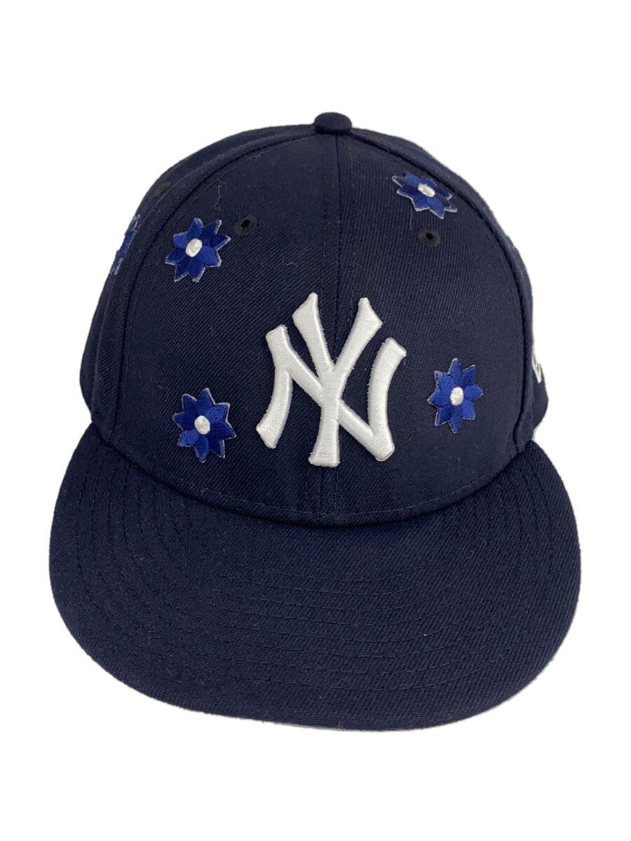【中古】NEW ERA◆鳥打ち帽/--/綿織物/NVY/メンズ/VEGA FLOWER/nickgear/1周年/FLOWER CAP//【服飾雑貨他】