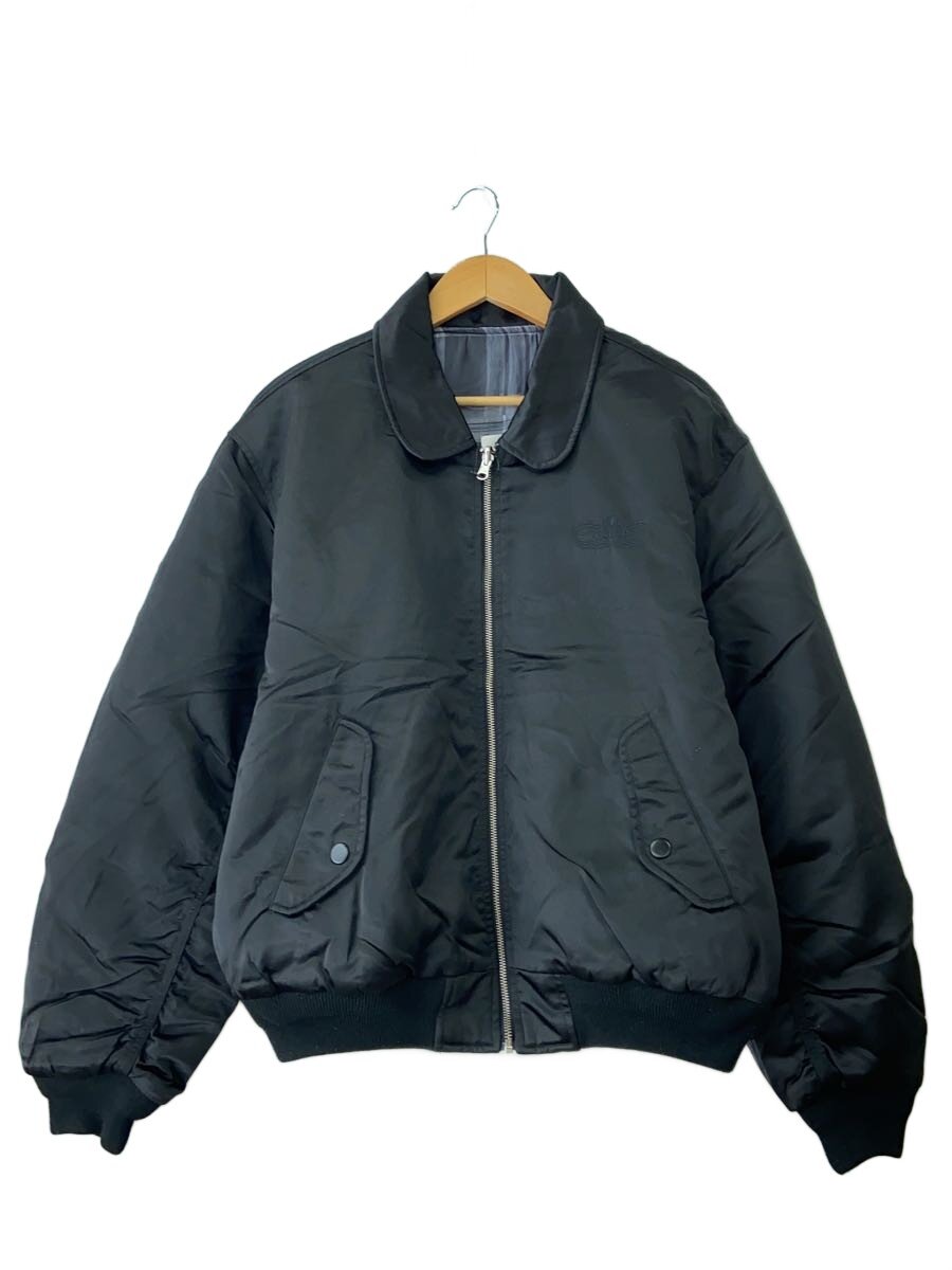 【中古】HUF◆CLOTHIERS REVERSIBLE FLIGHT JACKET/M/リヴァーシブル/BLK/JK00491//【メンズウェア】
