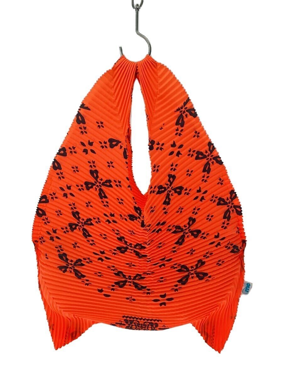 【中古】me ISSEY MIYAKE◆トートバッグ/ポリエステル/ORN/総柄/MI33AG161【御徒面子】