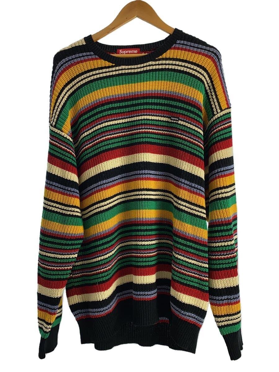 【中古】Supreme◆ニット・セーター(厚手)/XXL/コットン/マルチカラー【メンズウェア】｜2ｎｄ STREET 店 21,120円