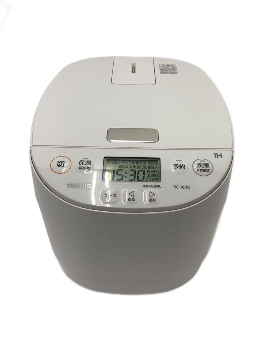 【中古】TOSHIBA◆炊飯器 RC-10HR(W)【家電・ビジュアル・オーディオ】|2nd STREET 店