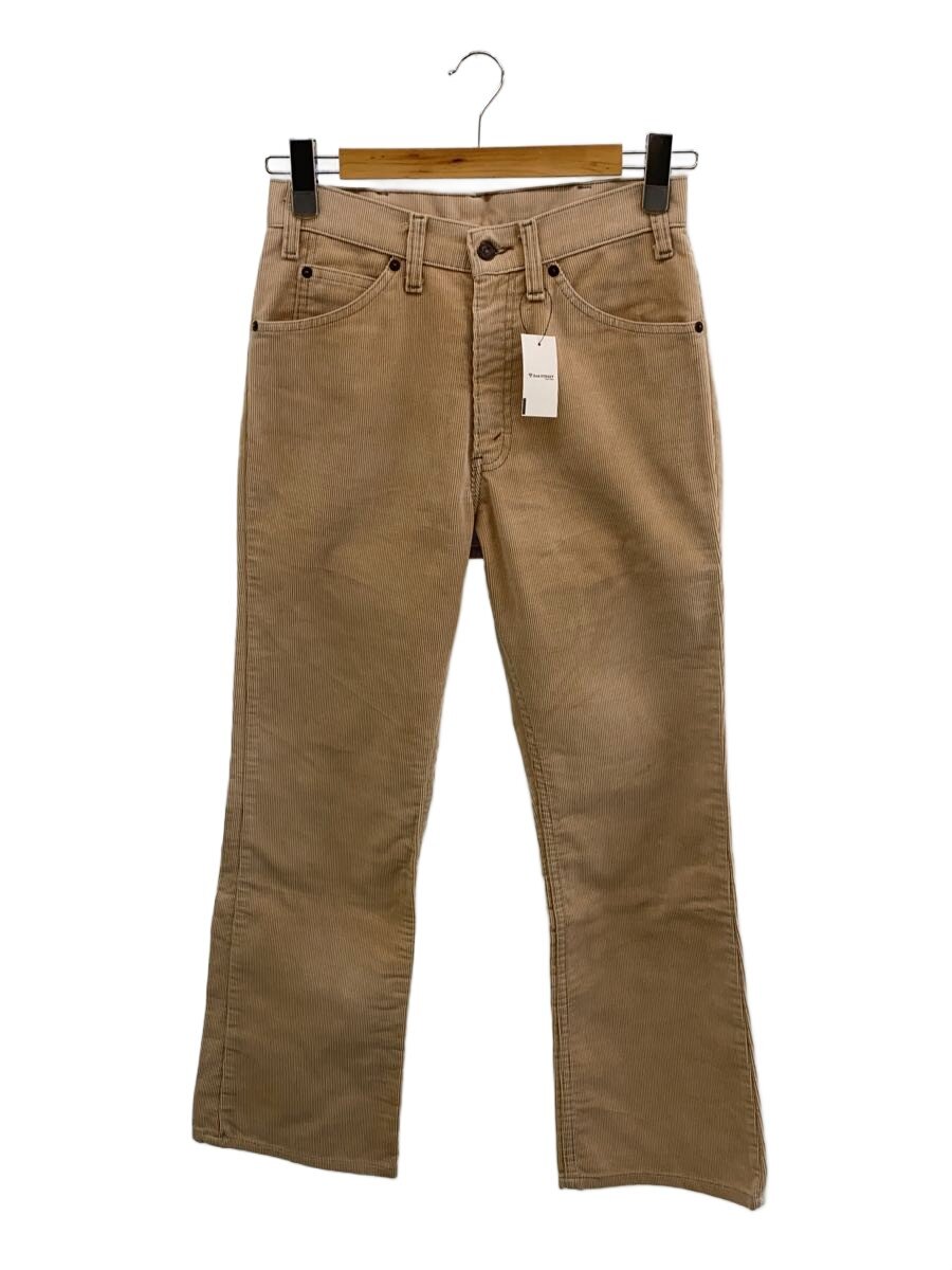 【中古】Levi’s◆下つ方/--/コール天/BEG/無地【メンズウェア】