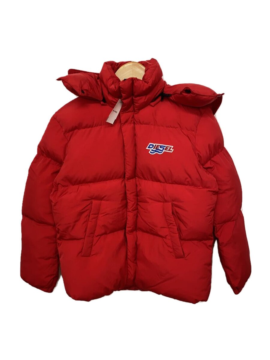 【中古】DIESEL◆上衣/--/ナイロン/RED/J00825【キッズ】