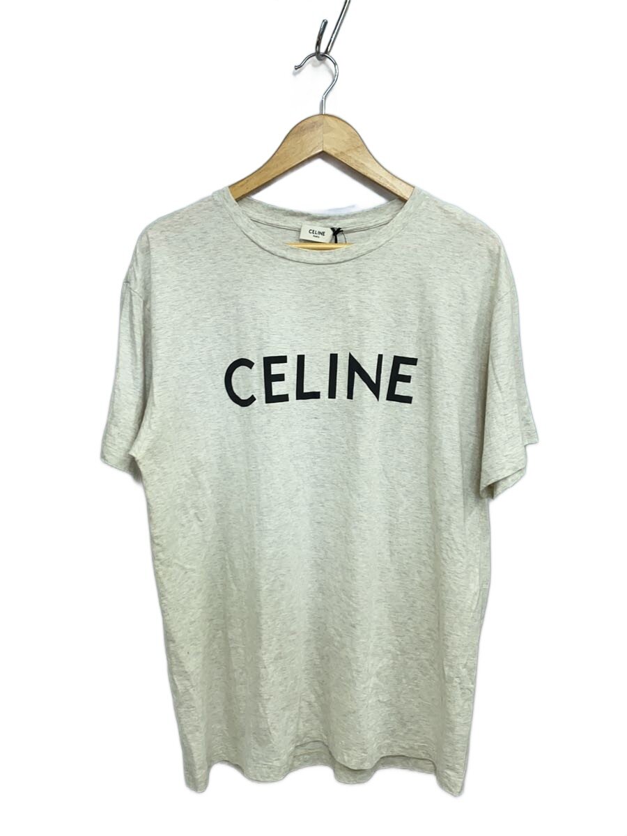 【中古】CELINE◆プルオーバー/S/綿織物/GRY/無地/2X681657Y【メンズウェア】