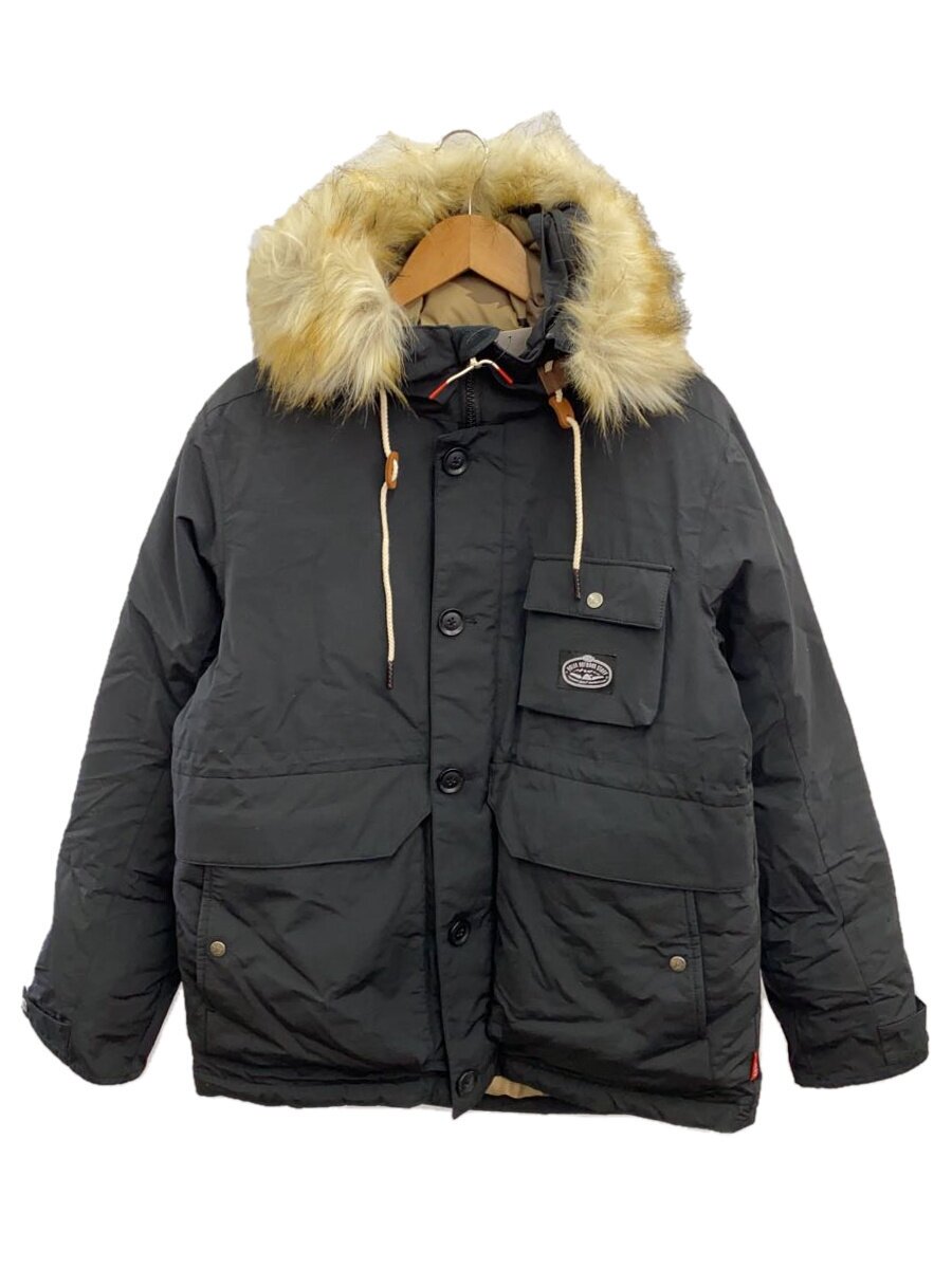 【中古】POLER OUTDOOR STUFF◆ダウンジャケット/S/コットン/BLK/無地【メンズウェア】｜2ｎｄ STREET 店