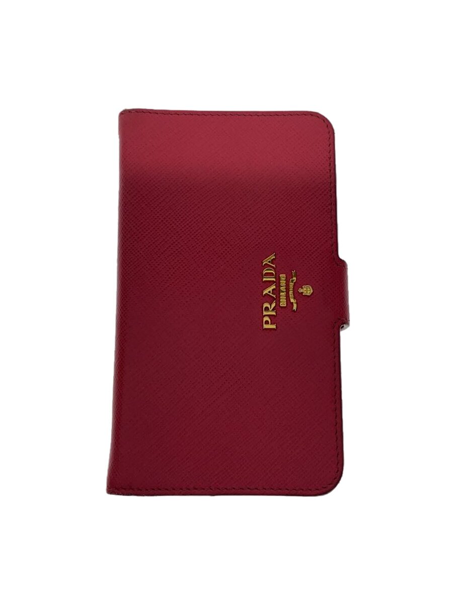 【中古】PRADA◆スマホショルダー/レザー/PNK【バッグ】|2nd STREET 店