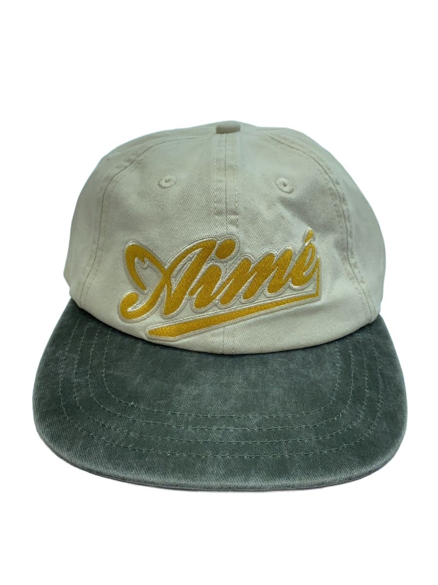 【中古】AIME LEON DORE◆25SS/cycling logo hat/旗がしら/--/綿織物/WHT/メンズ//【服飾雑貨他】