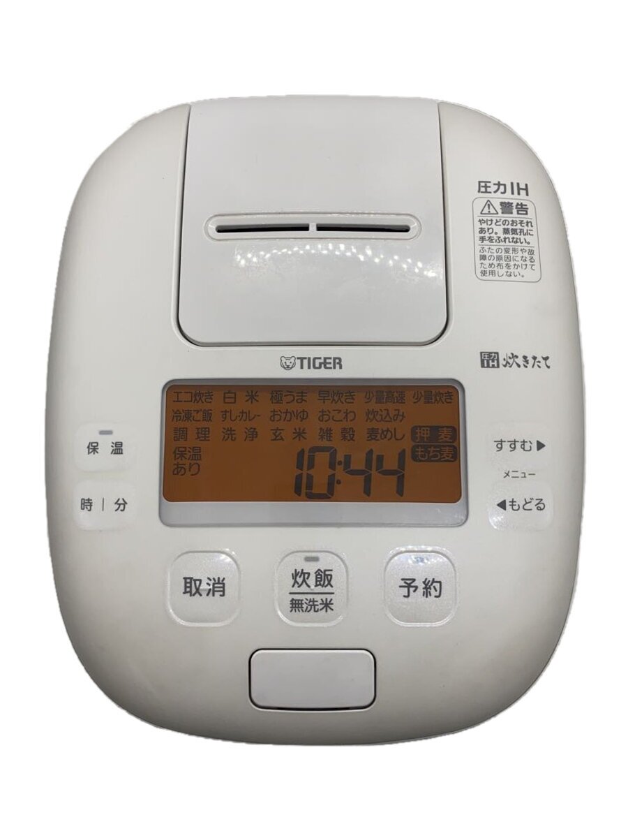 【中古】TIGER◆炊飯器 炊きたて JPI-S100WS【家電・ビジュアル・オーディオ】｜2ｎｄ STREET 店 15,862円