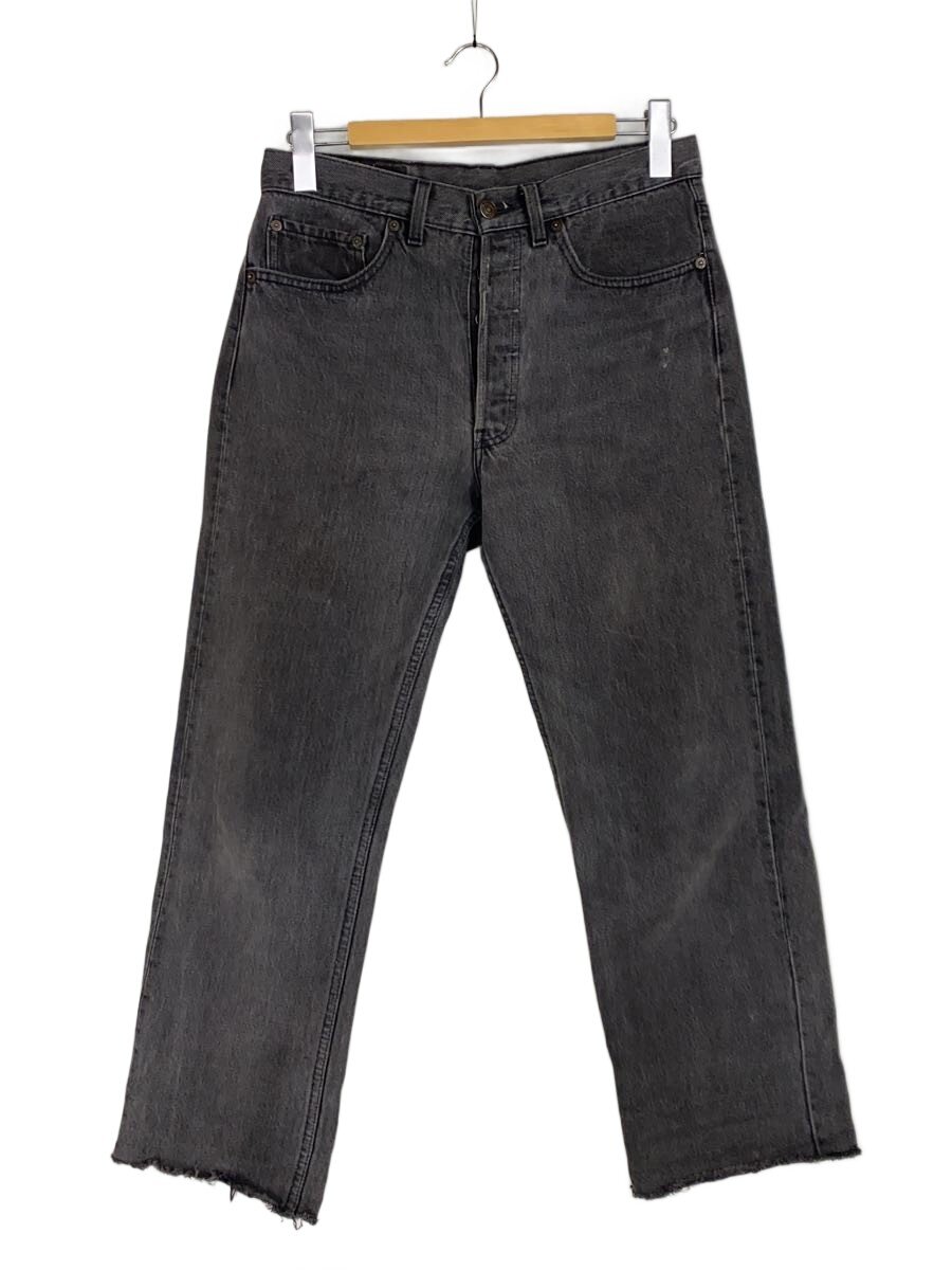 【中古】Levi’s◆引っ切りないズボン下/31/ジーンズ/黒いこと/501-0660/USA製/名取り草裏553//【メンズウェア】
