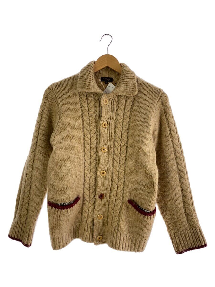 【中古】Paul Smith COLLECTION◆ジレー(朦々たる)/M/羊毛/CML/マイコン-EE-43844/少々毛玉有【メンズウェア】