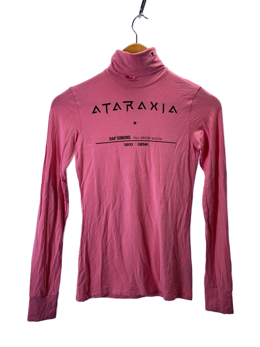 【中古】RAF SIMONS◆長袖カットソー/S/綿織物/PNK/21-W147【レディースお召しもの】