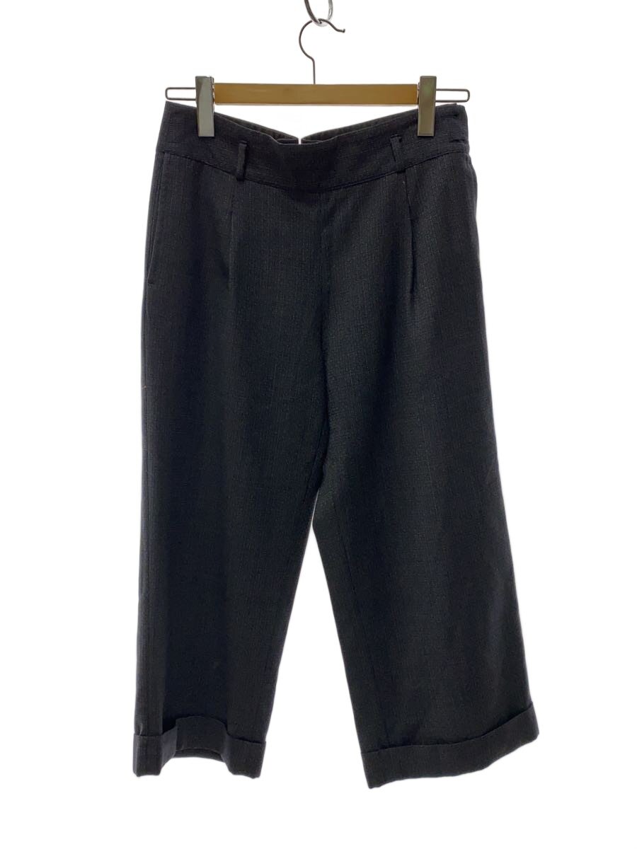 【中古】Maison Margiela◆チェッククロップドパンツ/42/羊毛/マルチ色合い【レディースお召しもの】