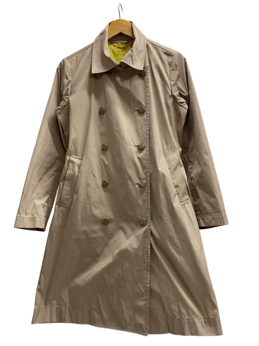 【中古】me ISSEY MIYAKE◆トレンチコート/--/ポリエステル/ベージュ/MI52FA291【レディースお召しもの】