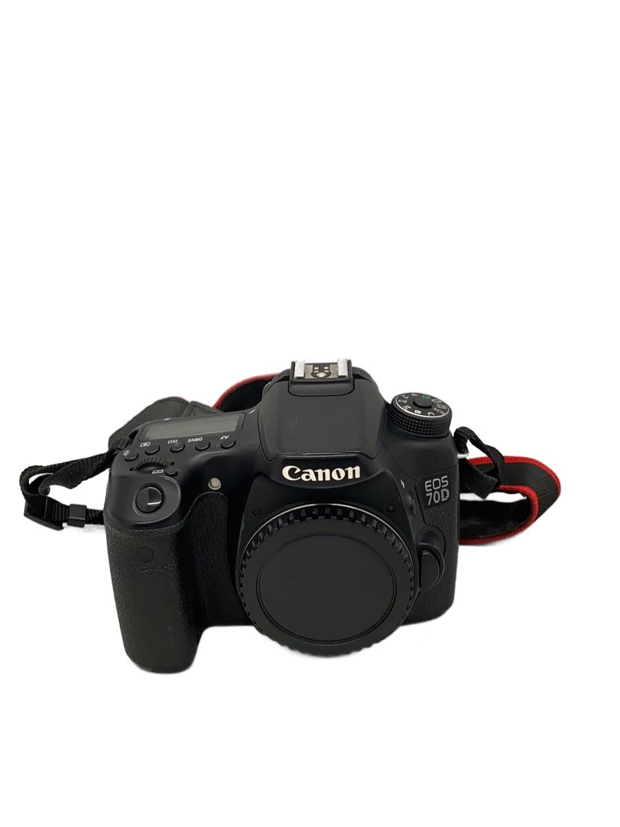 【中古】CANON◆デジタル一眼写真機 EOS 70D EF-S18-55 IS STM 水晶体一揃いの道具【写真機】