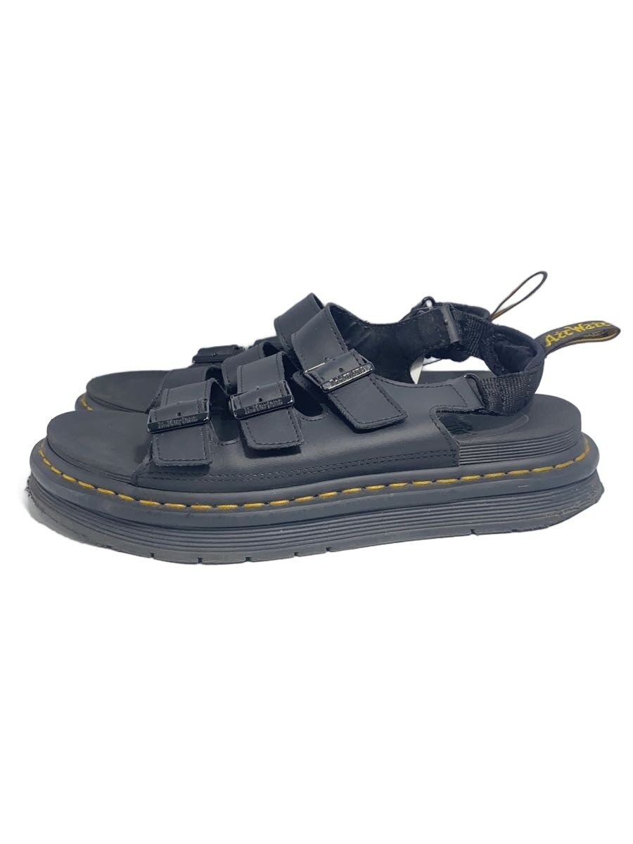 【中古】Dr.Martens◆サンダル/US9/BLK/SH11U//【シューズ】