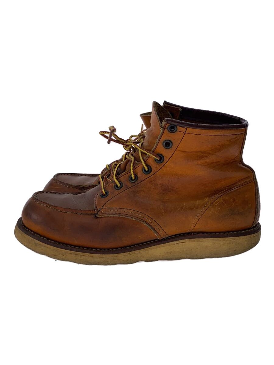 【中古】RED WING◆ブーツ/--/BRW/なめし革//【シューズ】